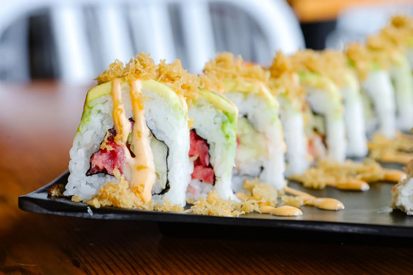 Sushi de Boye's en San Carlos